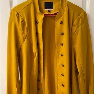 NWT Modcloth Yellow Band Jacket